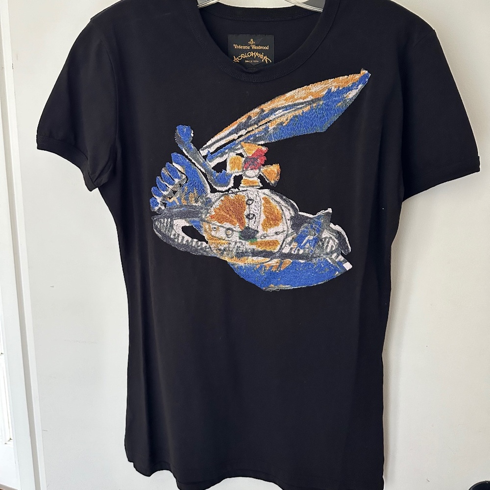 Vivienne Westwood T-shirt Scribble Orb Small